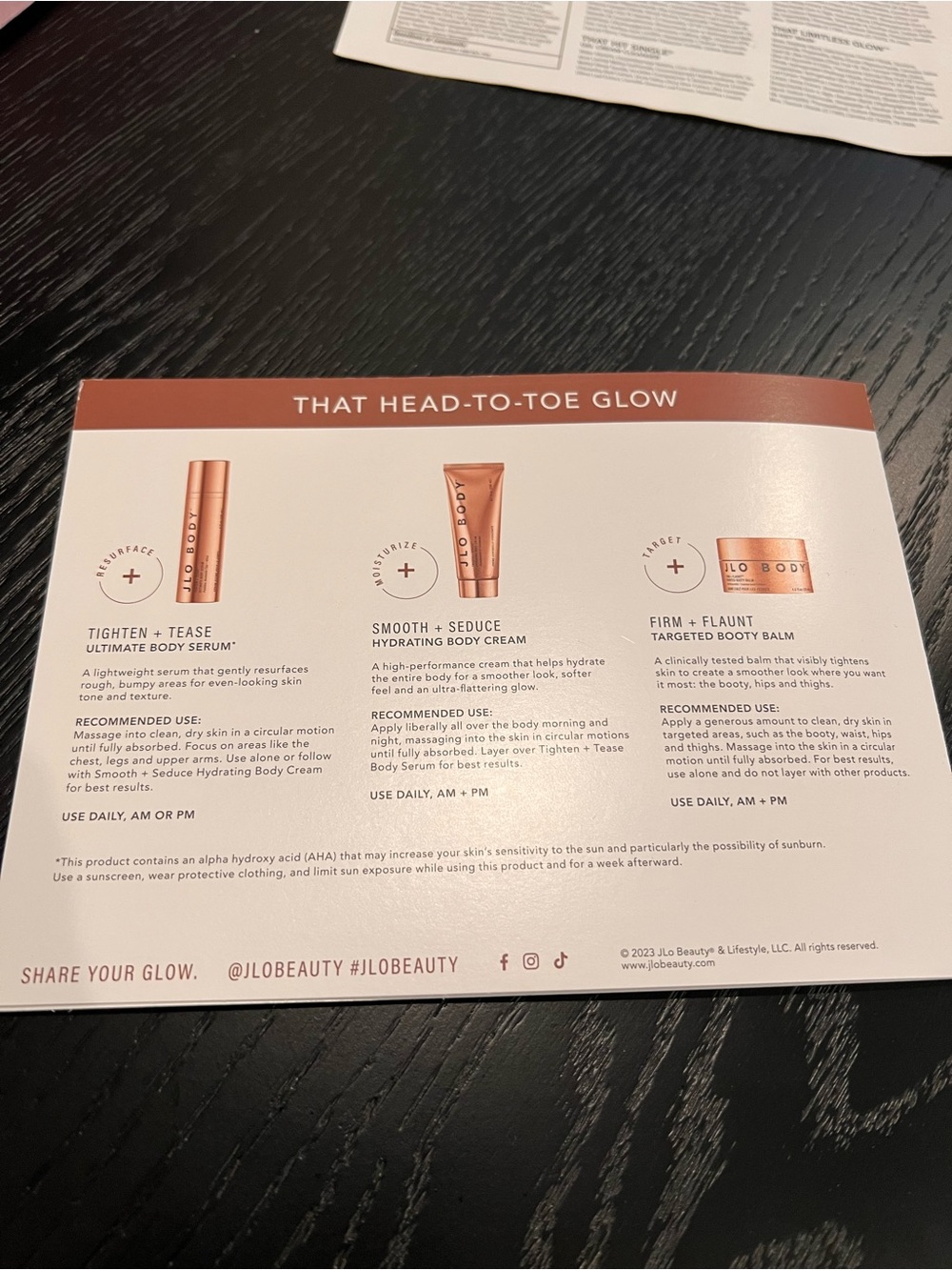 Brand New!! JLo Beauty Skincare Set — Rose Gold - Picture 5 of 7